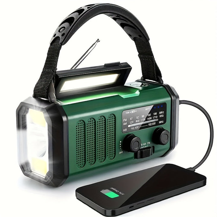 Solcell Handvev Nödradio