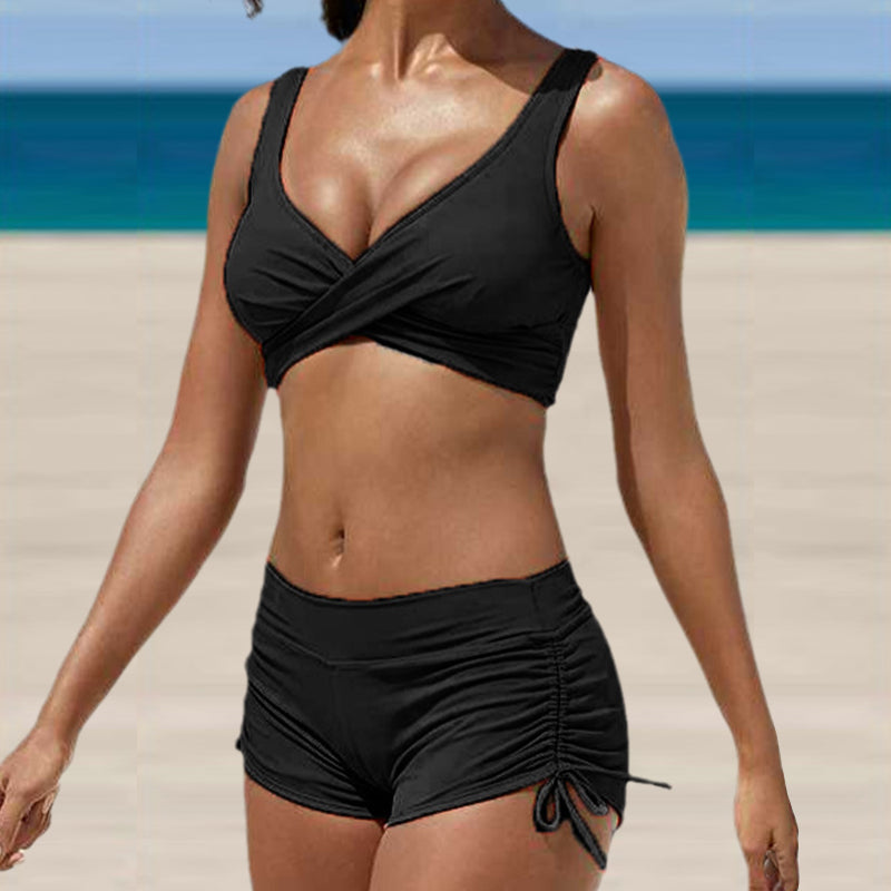 Dam Kamouflage-Bikiniset | Snygg Stranden och Poolen Sommar Baddräkt