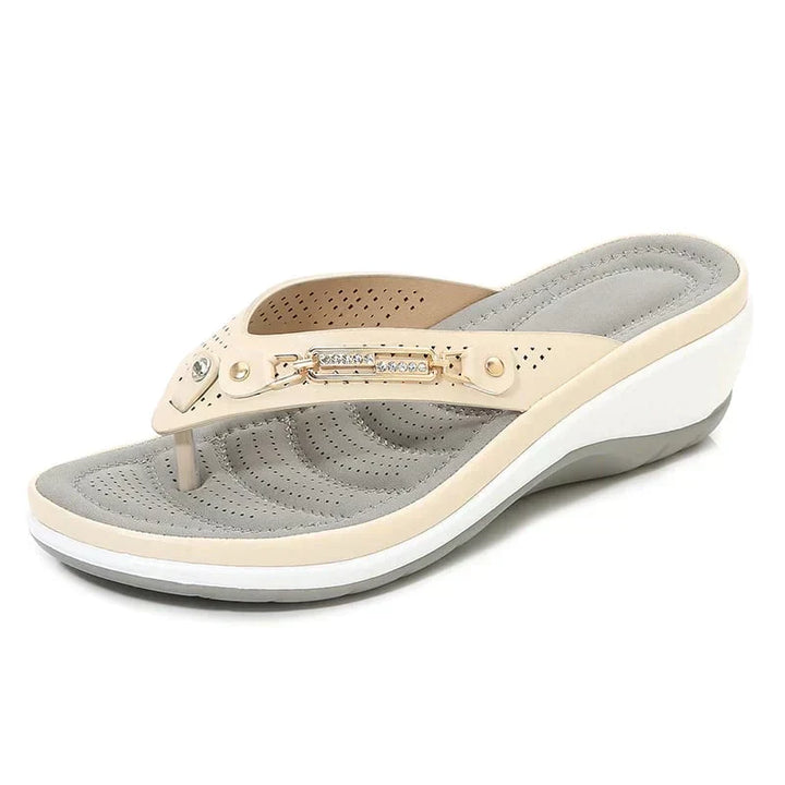 Dam Ortopediska Flip-Flop Tofflor | Promenadsandaler Med Mjuk Sula
