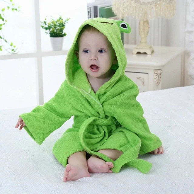 Baby Badrock | Huvrock med Söta Djurögon