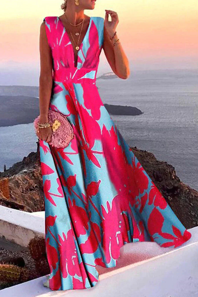Dam Eleganta Sommarklänning | Feminint Anledning Stil