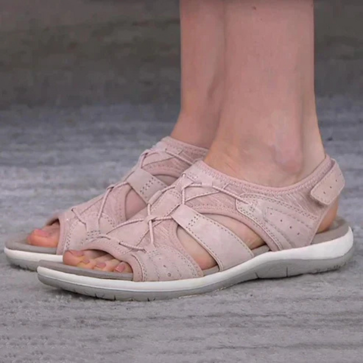 Dam Öppen Tå Remsandaler | Flexibel Sula Sommarkomfort