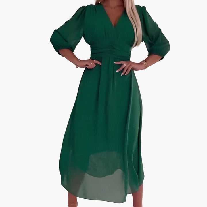 Dam Chiffong Sommarklänning | Lättviktig Eleganta Klänning