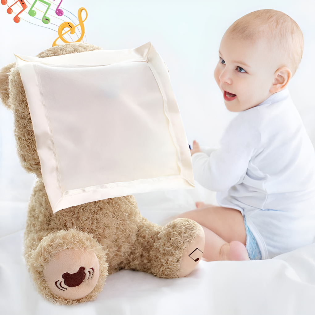 Interaktiv Tittut Plysch Björn | Mjukt Babyleksak