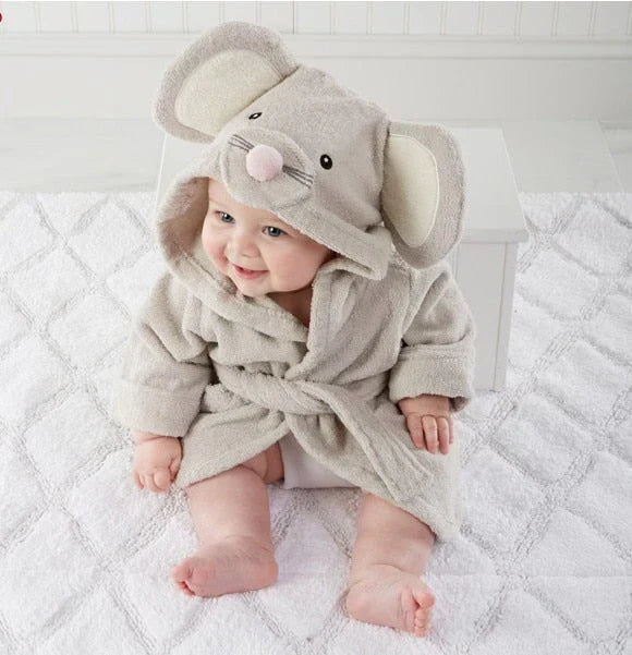 Baby Badrock | Huvrock med Söta Djurögon