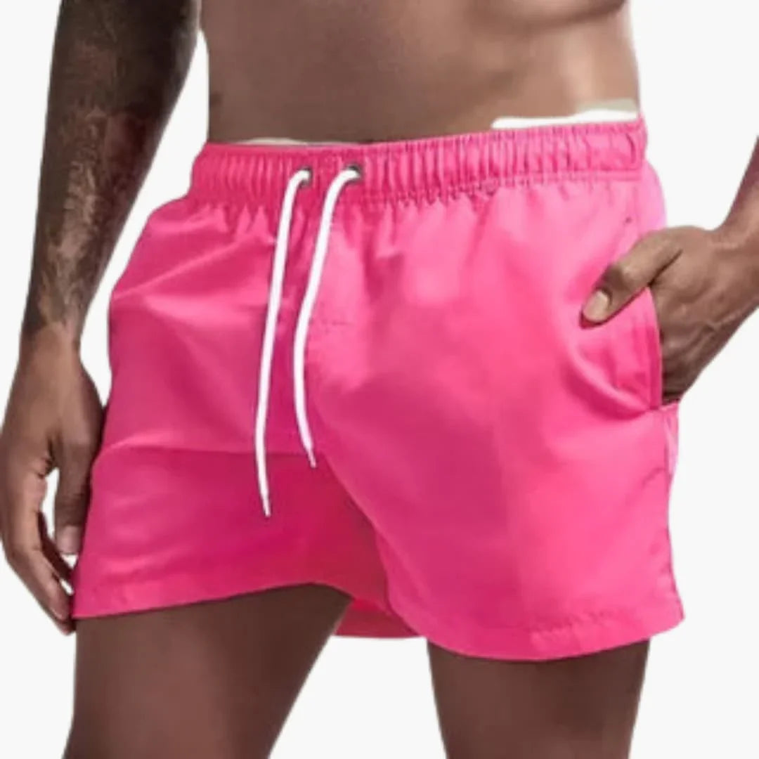 Herr Snabbtorkande Badshorts | 13 Färger Elastisk Midja