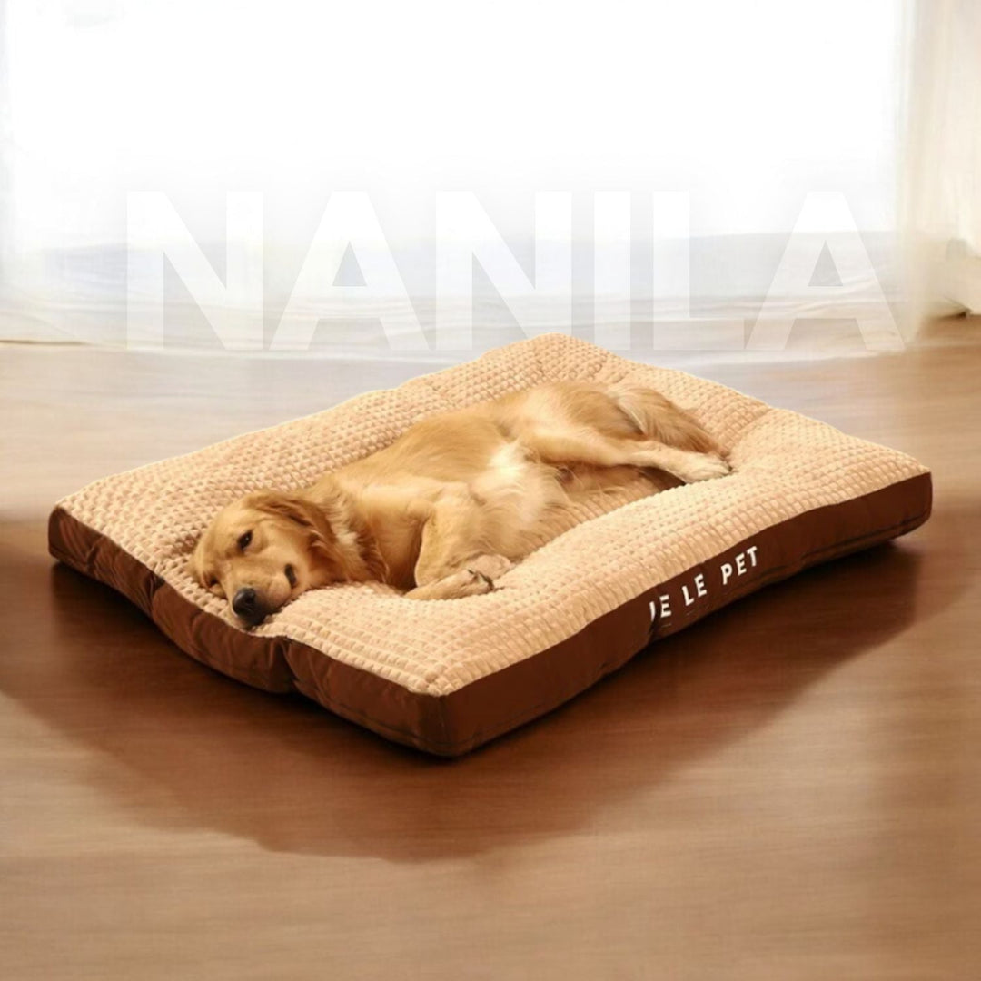 ComfyCanine Hundbädd | Fast Stöd Plysj Komfort