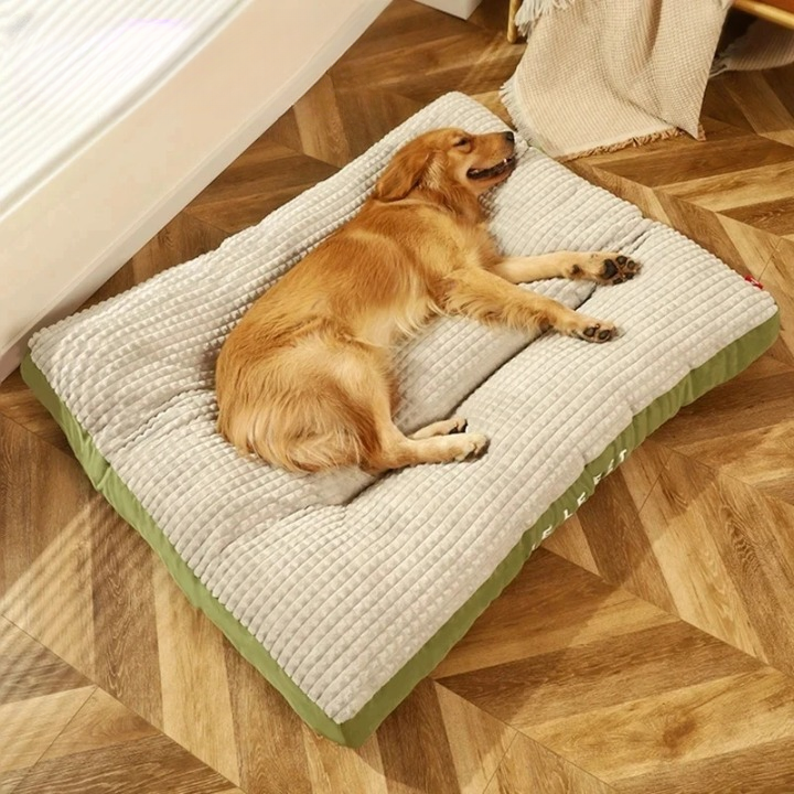 ComfyCanine Hundbädd | Fast Stöd Plysj Komfort