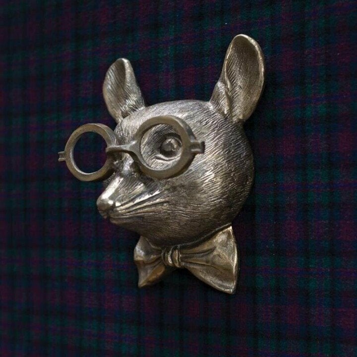 WallCritters Djurhuvuden Väggdekor | Handmålad Harts Utformning