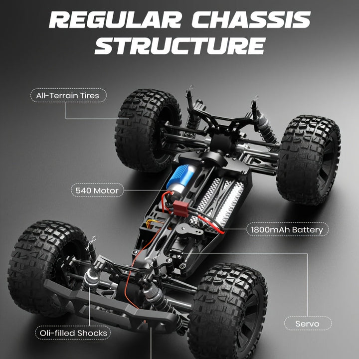 Fjärrstyrd Terränggående Monstertruck