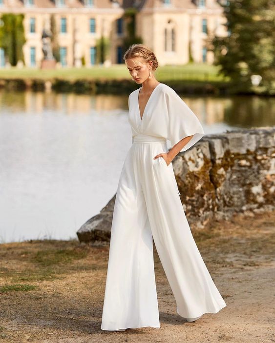 Acantha | Avslappnad Jumpsuiten För Kvinnor Med Vida Ben