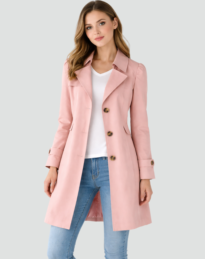 Dam Smal Passform Tränchcoat | Sommarstil