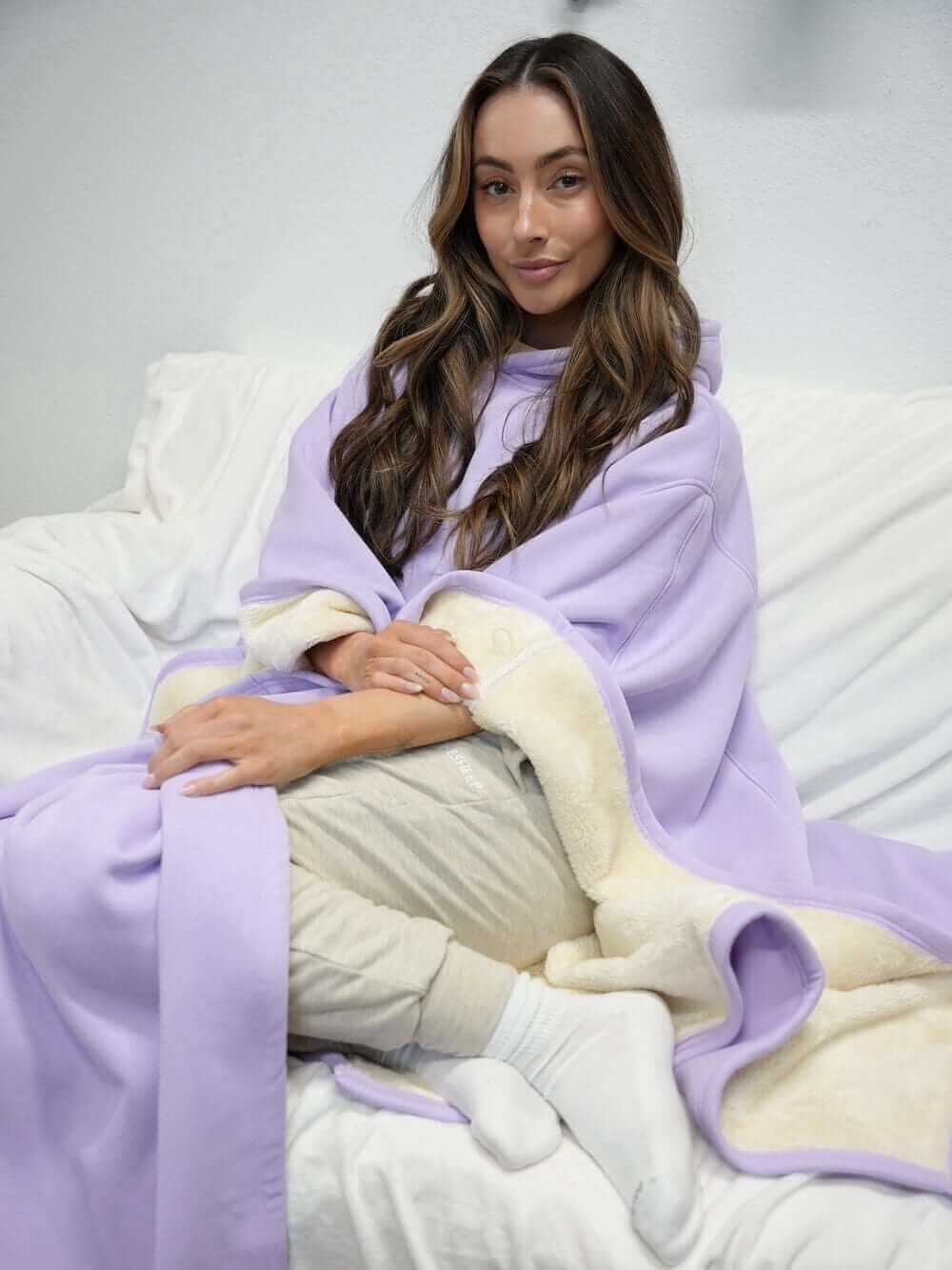 Överdimensionerad Komfort Avkoppling Pullover med Mjuk Fransk Frotté