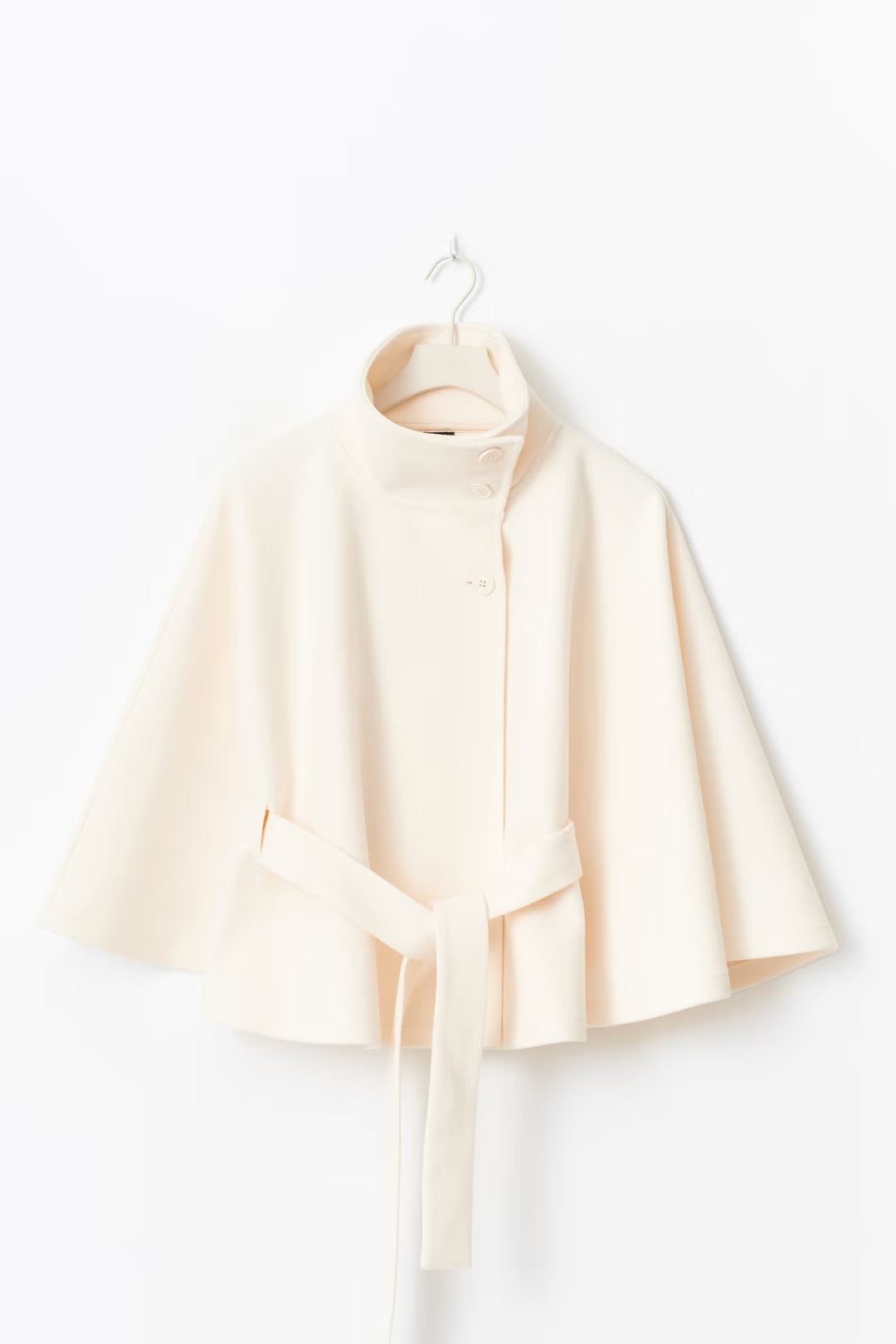 Dam Hög-Krage Bälte Kappa | Eleganta Vinter Overfrakke