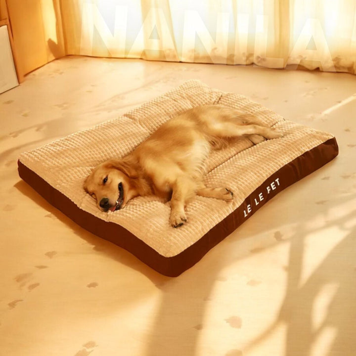 ComfyCanine Hundbädd | Fast Stöd Plysj Komfort