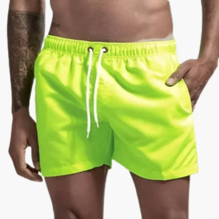 Herr Snabbtorkande Badshorts | 13 Färger Elastisk Midja