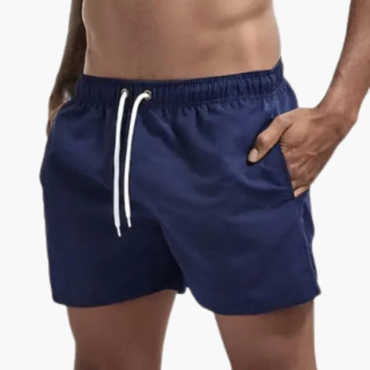Herr Snabbtorkande Badshorts | 13 Färger Elastisk Midja