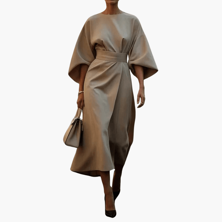 Dam Vida Ärmar Klänning | Eleganta Stil