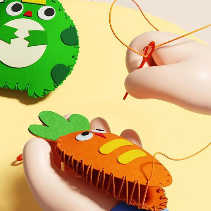 3D-Broderi Hantverkssats För Barn | DIY Uppsättning