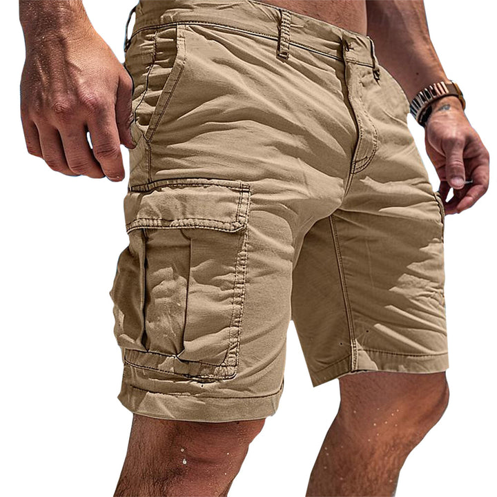 Herr Cargoshorts | Avslappnade Flera Fickor Verktygsshorts