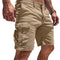Herr Cargoshorts | Avslappnade Flera Fickor Verktygsshorts