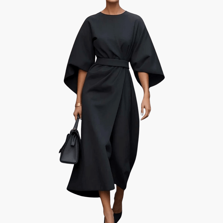 Dam Vida Ärmar Klänning | Eleganta Stil