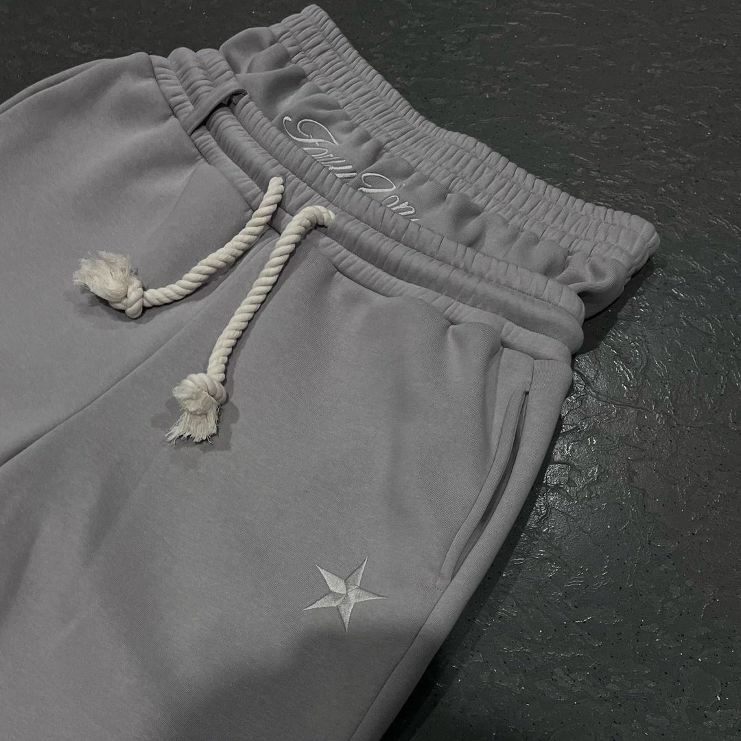 Unisex Säckig Joggingbyxor | Avspänd Passform Vardaglig Mjukisbyxor