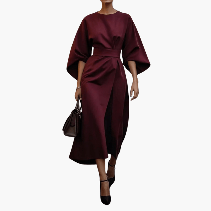 Dam Vida Ärmar Klänning | Eleganta Stil