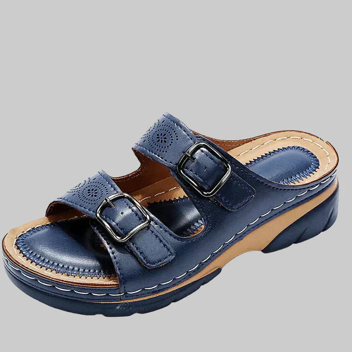 Dam Ortopediska Komfort Sandaler | Justerbart Ergonomiskt Stöd