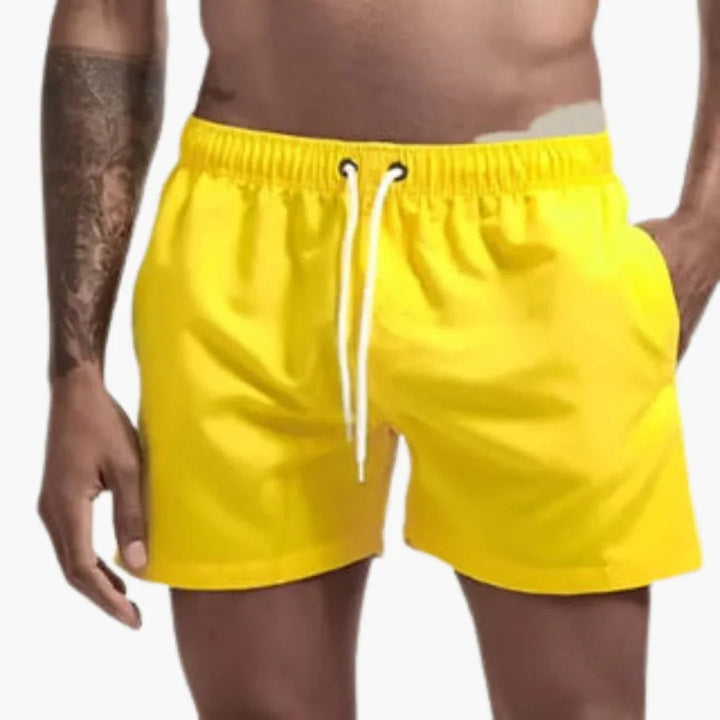 Herr Snabbtorkande Badshorts | 13 Färger Elastisk Midja