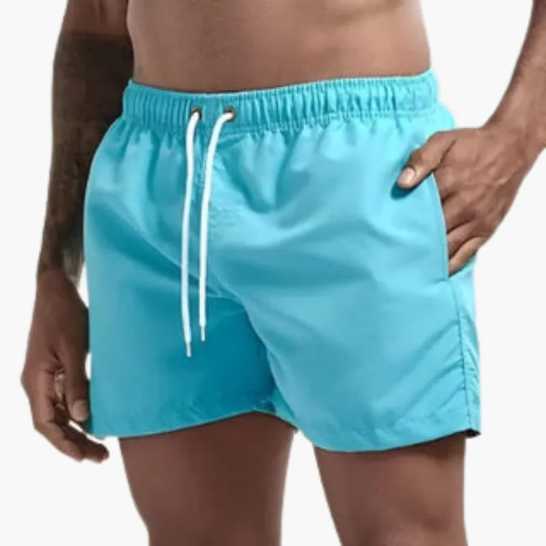 Herr Snabbtorkande Badshorts | 13 Färger Elastisk Midja