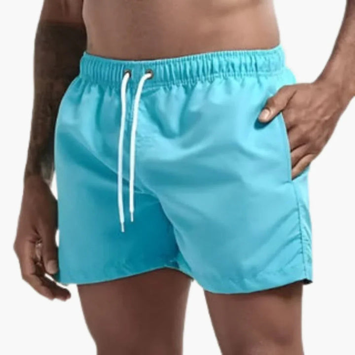 Herr Snabbtorkande Badshorts | 13 Färger Elastisk Midja