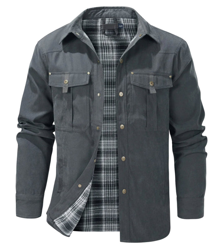 Xander | Herrar Flanell Rovern Jacka