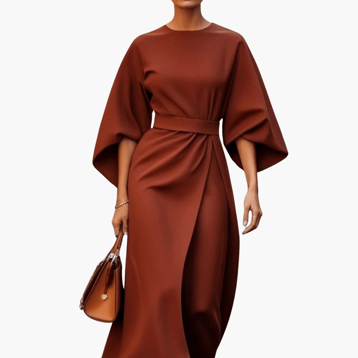 Dam Vida Ärmar Klänning | Eleganta Stil