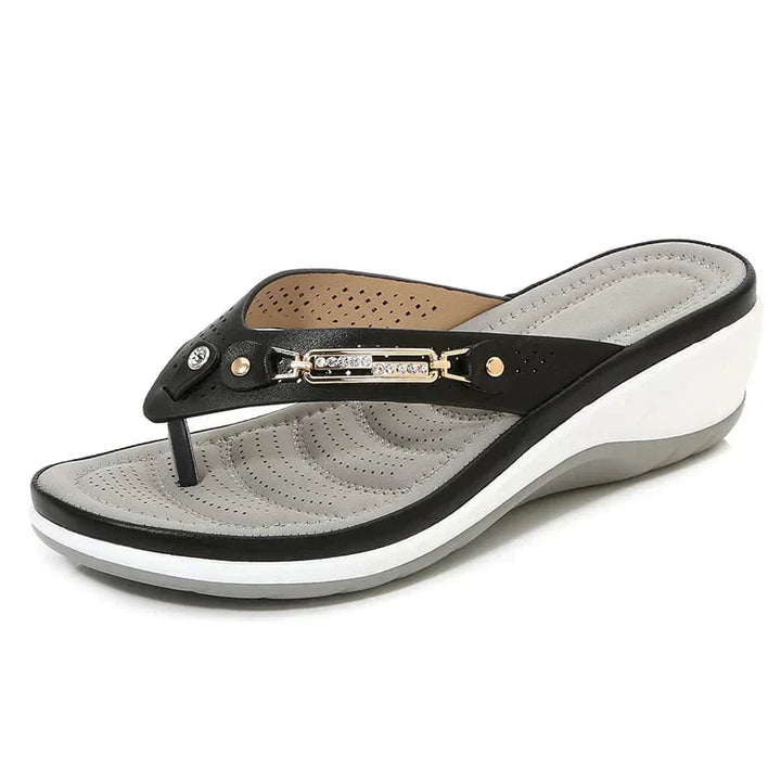 Dam Ortopediska Flip-Flop Tofflor | Promenadsandaler Med Mjuk Sula