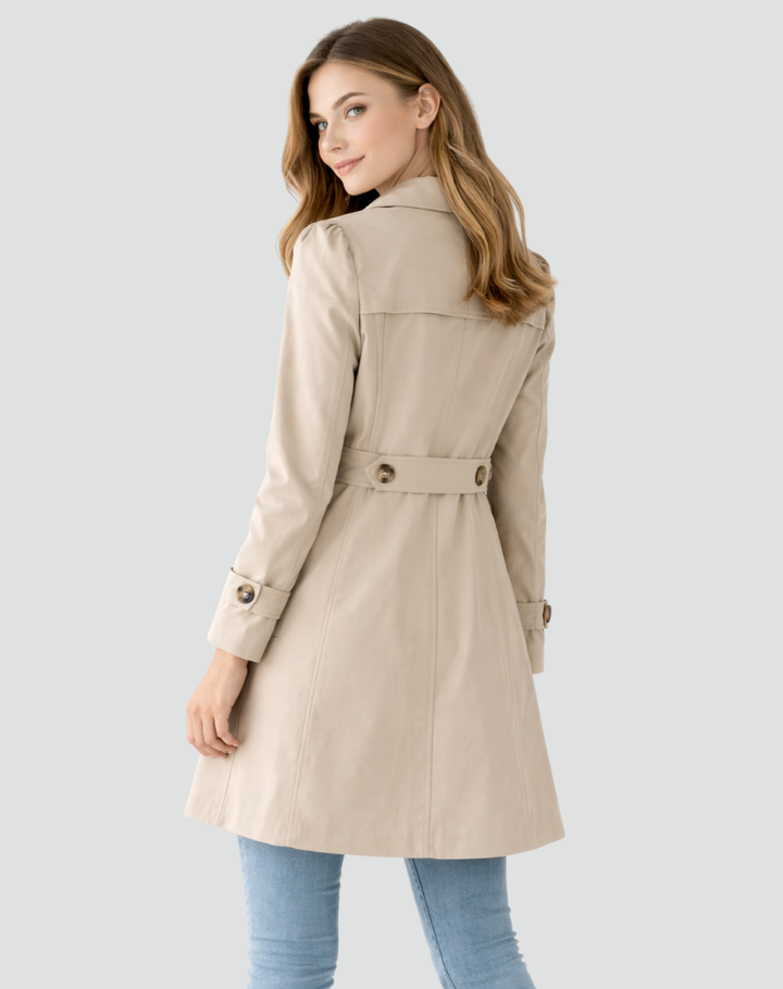 Dam Smal Passform Tränchcoat | Sommarstil