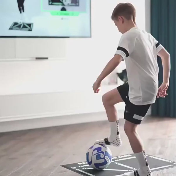 Fotboll Proffs Träningsmatta och Videoträningsprogram