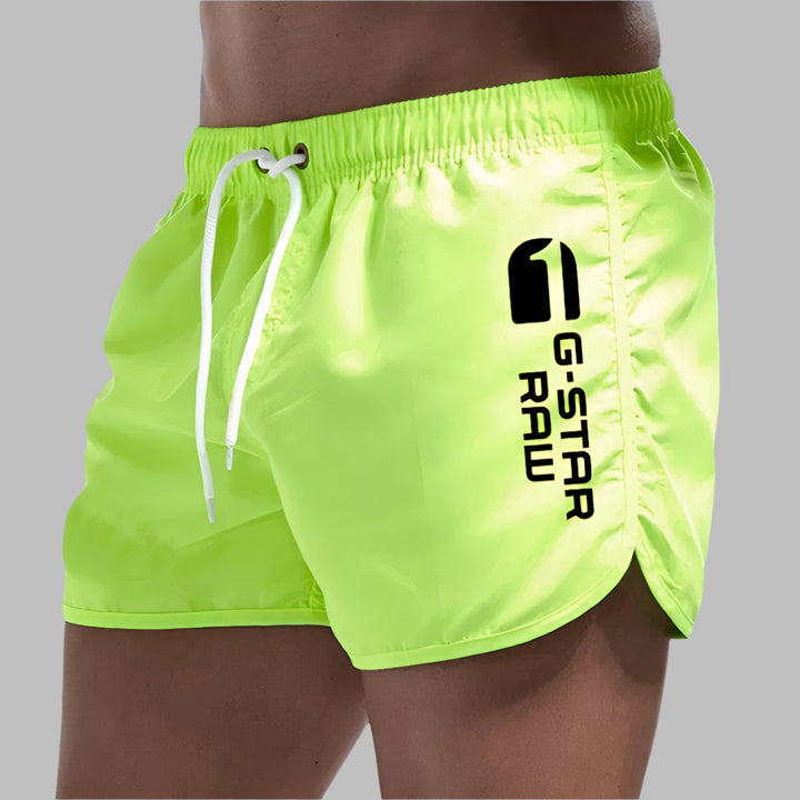 Herr Snabbt-Torr Badshorts | Lättviktig Strandstil