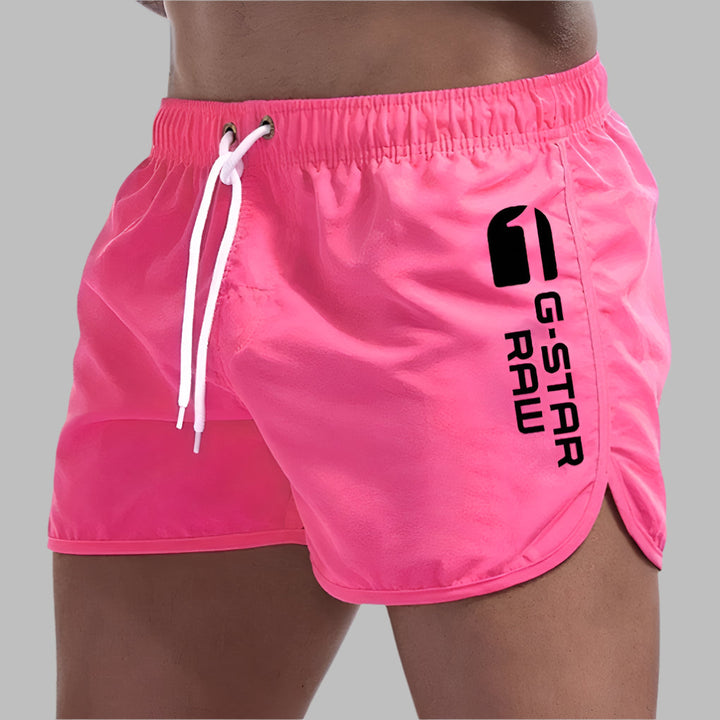 Herr Snabbt-Torr Badshorts | Lättviktig Strandstil