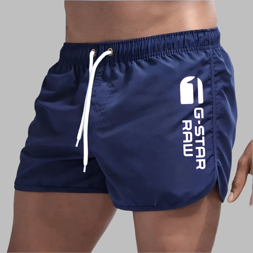 Herr Snabbt-Torr Badshorts | Lättviktig Strandstil
