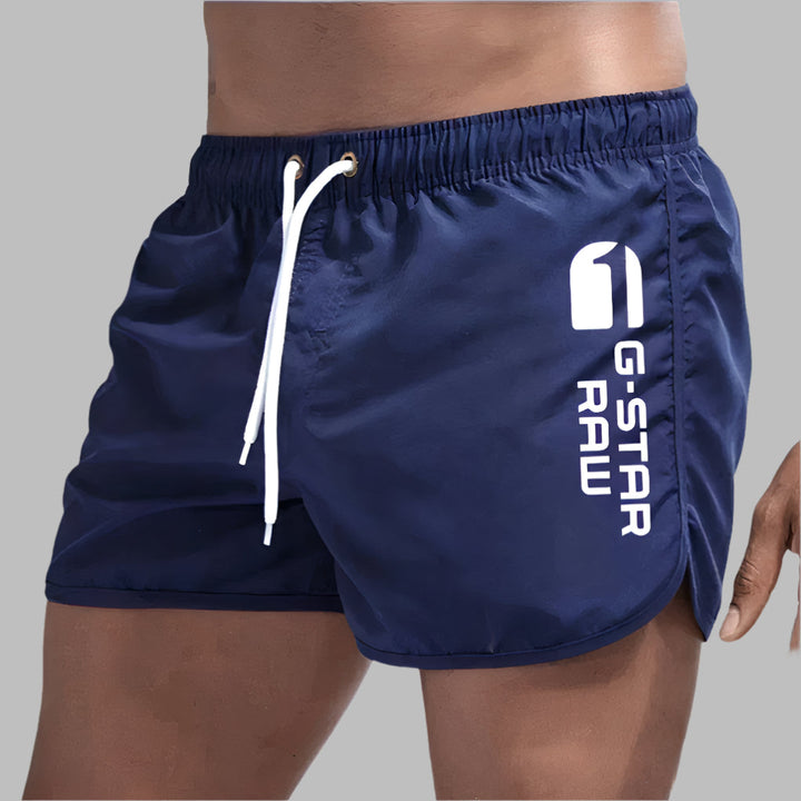 Herr Snabbt-Torr Badshorts | Lättviktig Strandstil