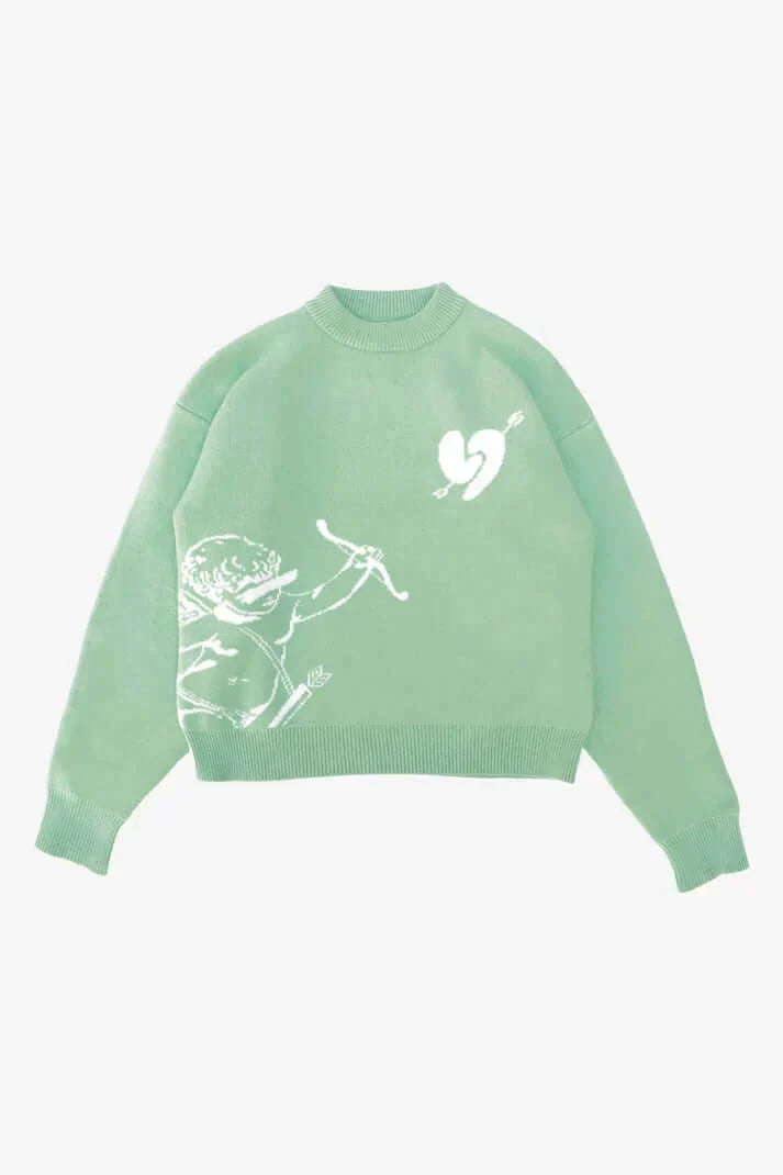 Unisex Ullblandning Sticka Tröja | Minimalistiskt Skandinavisk Lager