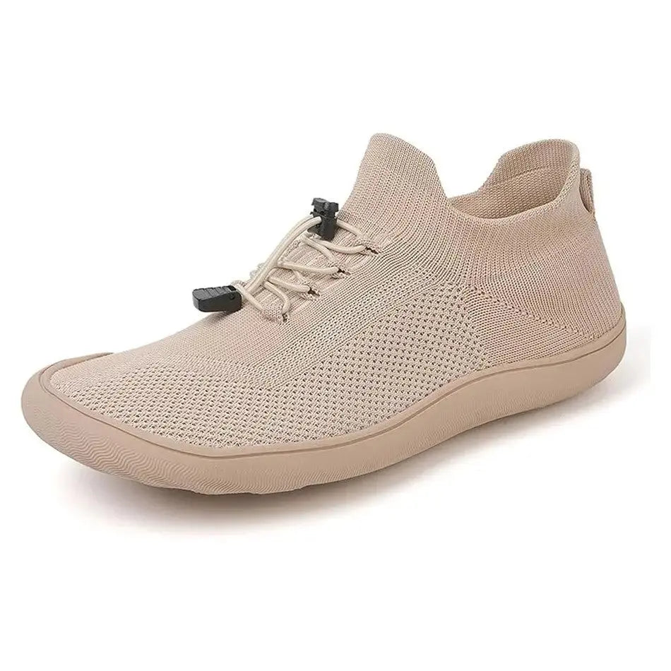 Unisex Sticka Barfotaskor | Växla Snörning Bred Tålåda