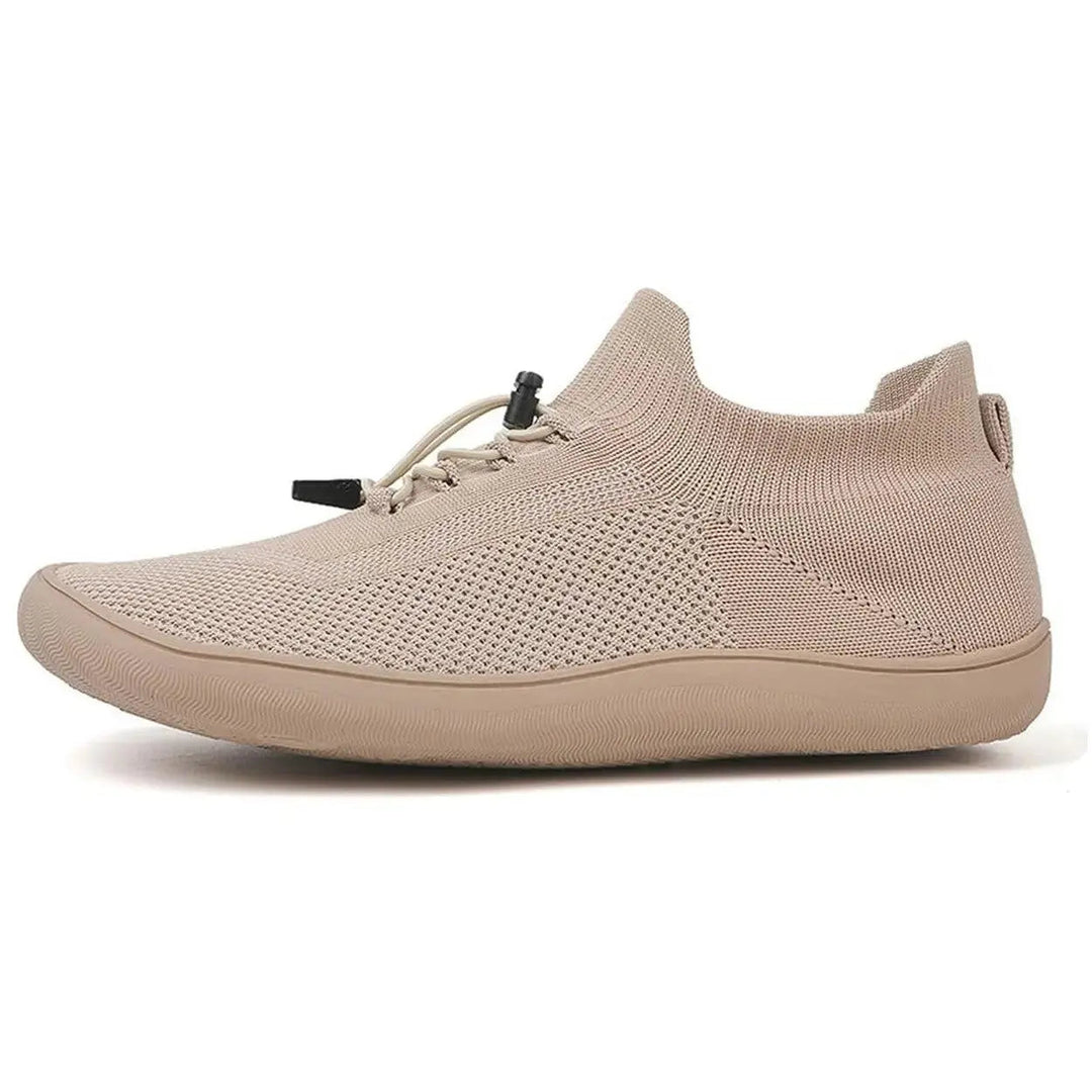 Unisex Sticka Barfotaskor | Växla Snörning Bred Tålåda