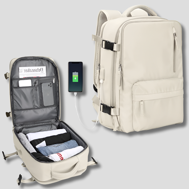 Utbyggbar Resryggsäck | 76L Handbagage Kabinväska