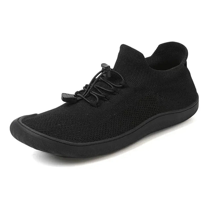 Unisex Sticka Barfotaskor | Växla Snörning Bred Tålåda