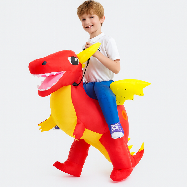 Barn Dinosauriedräkt | Mjuk Klänning-Upp Lekslitage Ställ