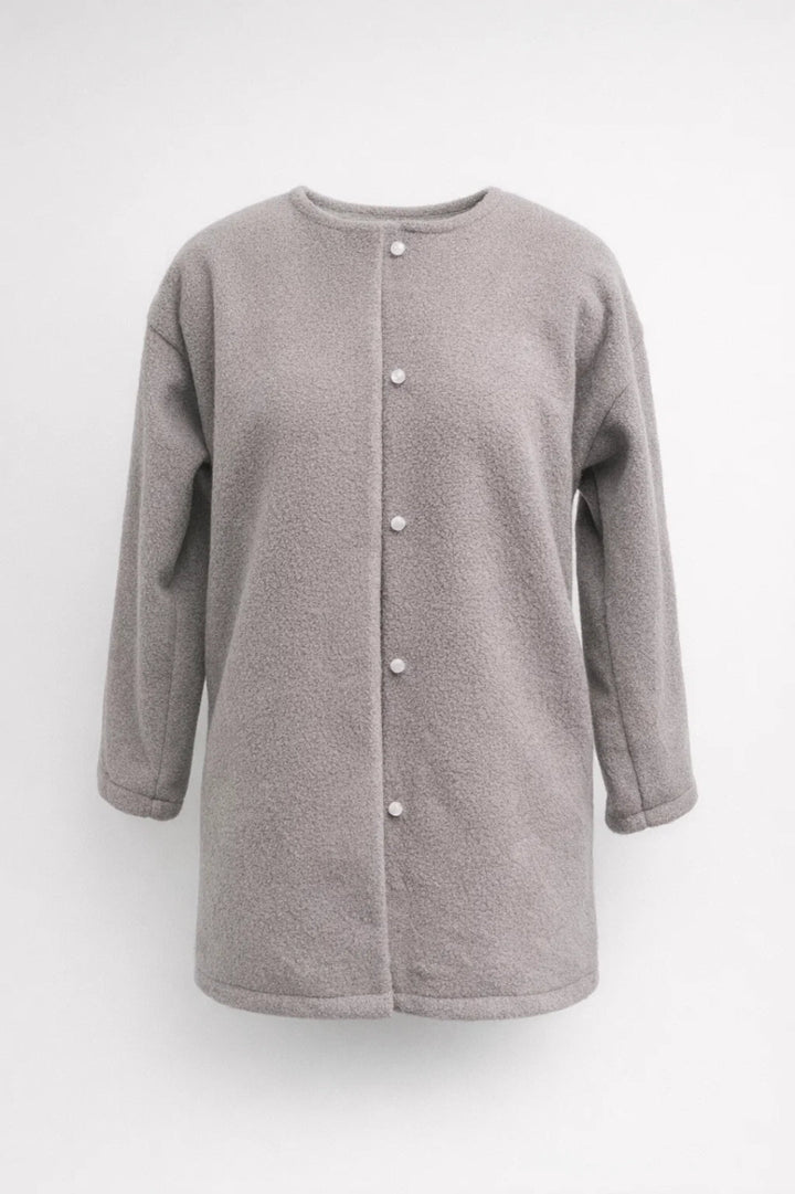 Dam Eleganta Vinter Långa Ärmar Sticka Väst | Kashmirstil