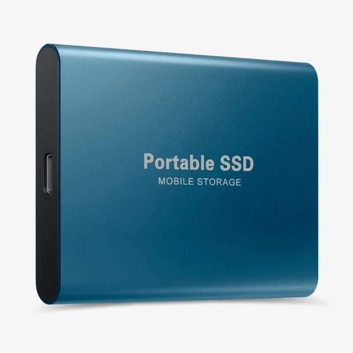 Kompakt Bärbar USB-C Extern SSD | Snabb och Hållbar Lagring Enhet