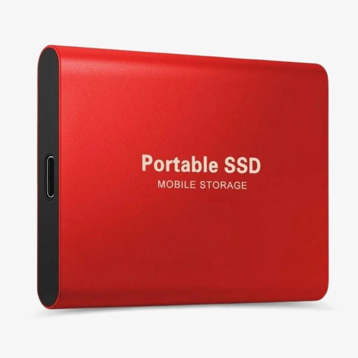 Kompakt Bärbar USB-C Extern SSD | Snabb och Hållbar Lagring Enhet